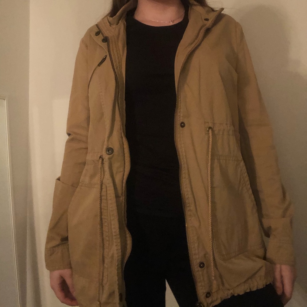 Tan Fishtail Jacket!!